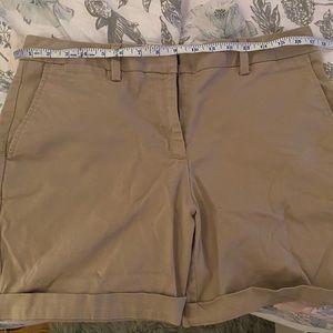 Lands End size 10 casual khaki shorts